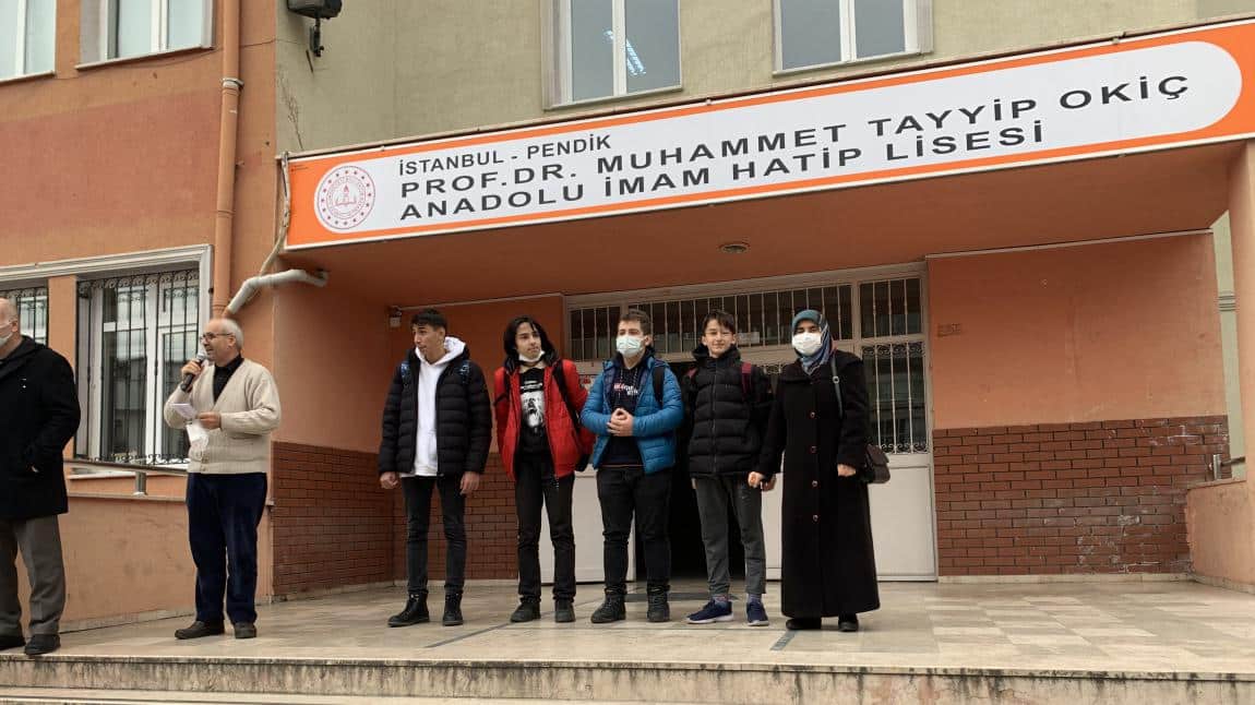 Mehmet Akif Ersoy Anısına Düzenlenen Liseler Arası Sunum Yarışmasında İlçe 2.si Olduk